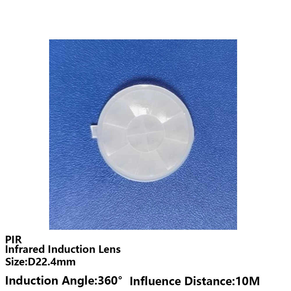 Fresnel lens Infrared induction 360° induction angle 10M distance  PIR lens high sensitivity Infrared sensing of human body