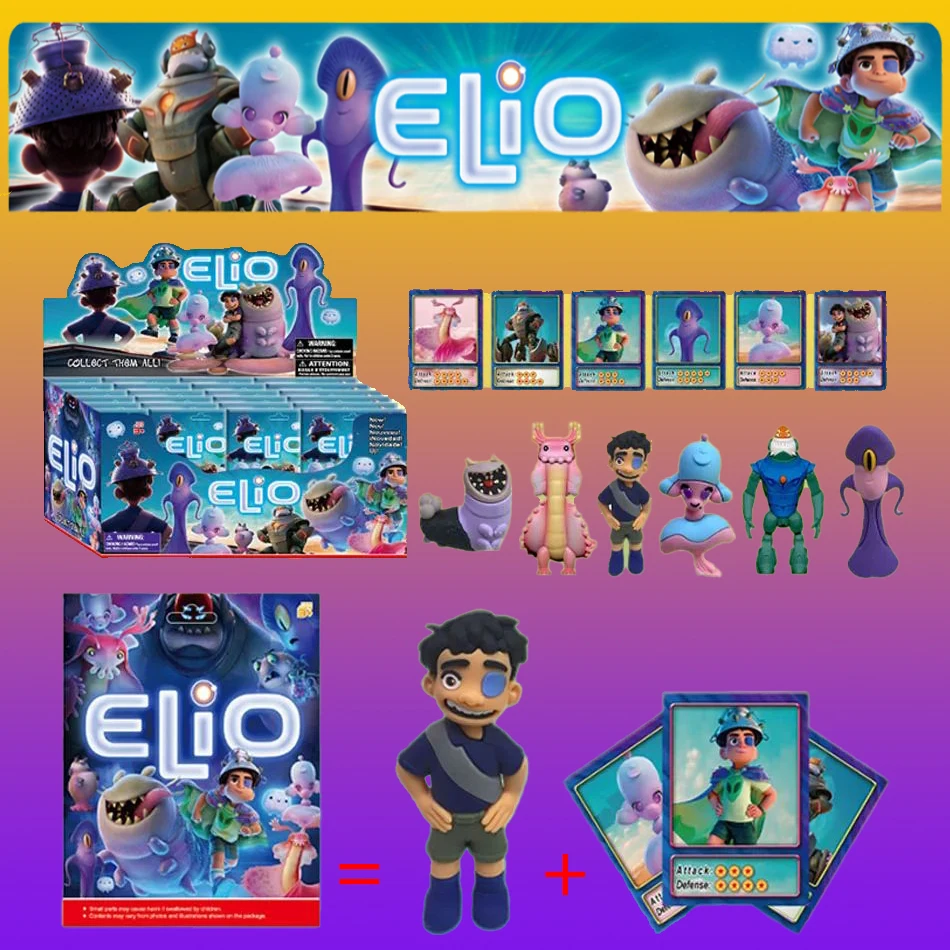 

Новое издание аниме-фильма Elio, экшн-фигурка, глухая коробка, Коллекционная кукла, модель карточной игры, модное украшение для дома, игрушки, подарки для детей