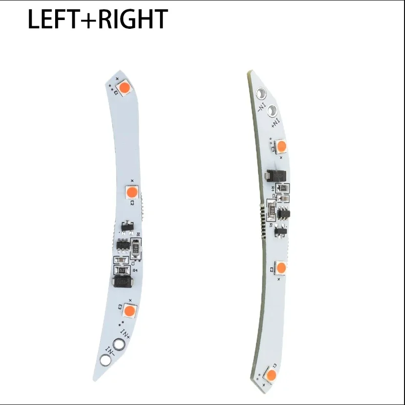 Placa de reparação da luz traseira, lado esquerdo e direito, kit de reparação traseira traseira apto para BMW X3 E83 2007-2010, 7162213 7162214, novo, 1 par