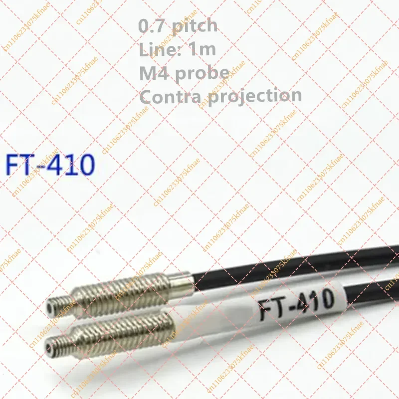 5PCS M3-M6 Diffuse Reflective Fiber Optic Probes | Compatible with FT Series Amplifiers (1m/2m) 2m FT310