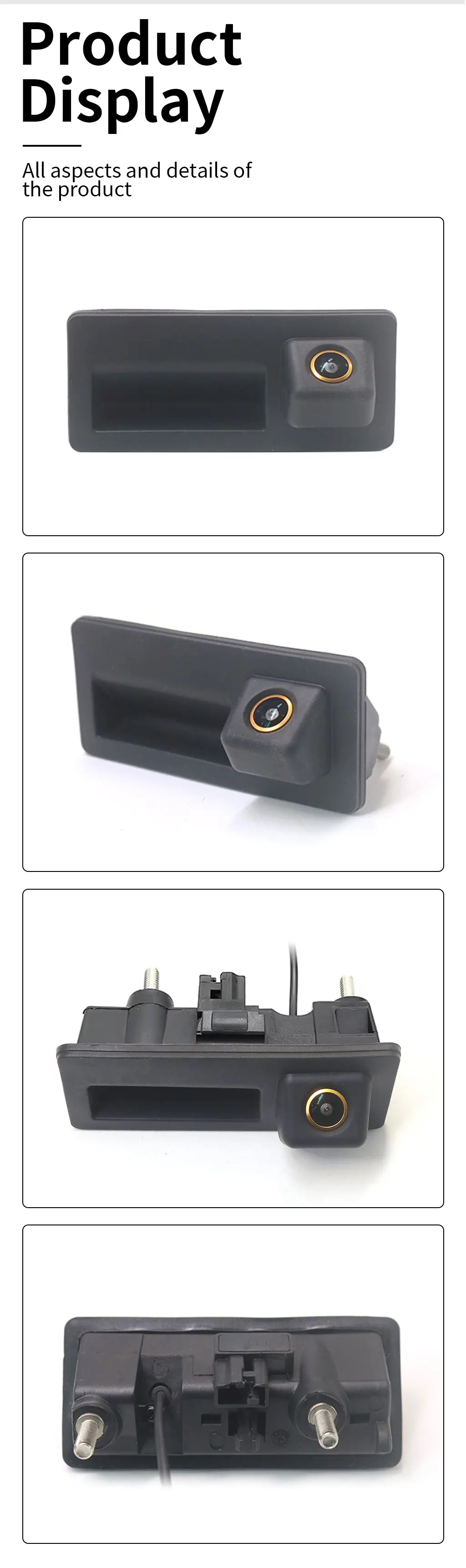 AHD 1080P Auto Griff Rückansicht Rückfahr Kamera Für Volkswagen VW Passat Golf Polo B6 B7 Jetta Tiguan Touareg Audi a3 A4 A5 A6 – Detail 10