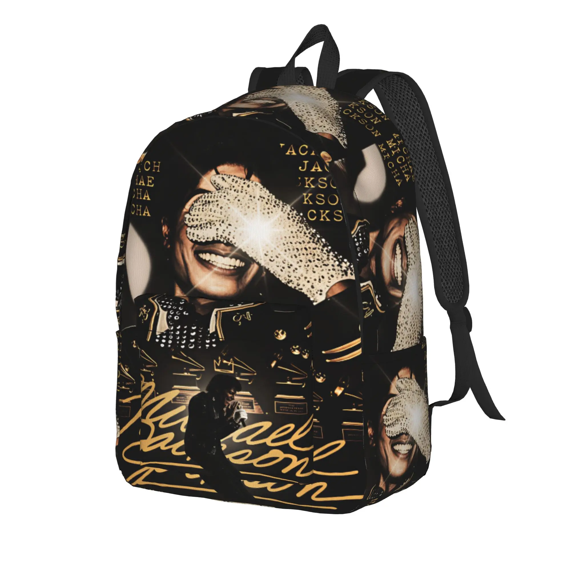 Michael Jackson King of Pop MJ Backpack  Kawaii Backpacks Male Travel Large High School Bags High Quality Rucksack