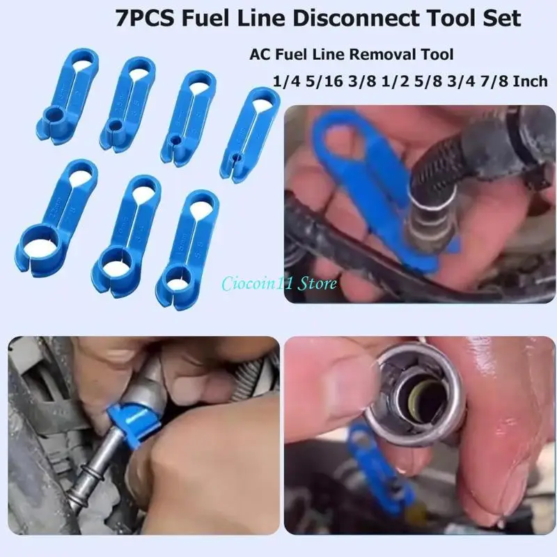 Y1UB Oil Line Removal Tool Air Conditioner Hose Quick Disconnect Release Tool Set