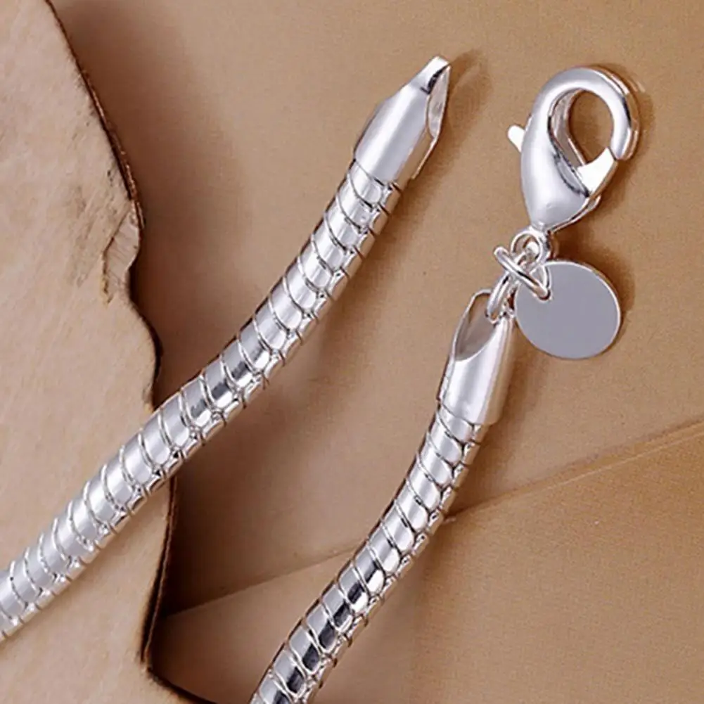 Bracelet Thin Stylish Silver Plated Bracelet For Women Shining Bangle for Party Jewelry Hand Chain