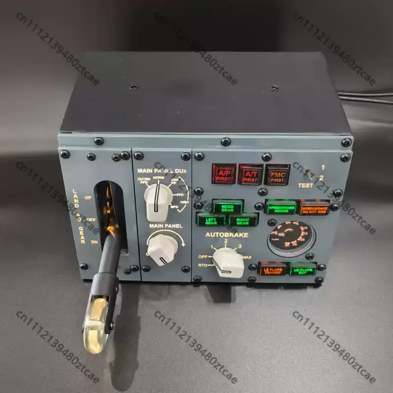 Screen-less Aviation Simulator Instrument Panel Desktop Cockpit Training Control Module Flight Simulation Peripheral For PC