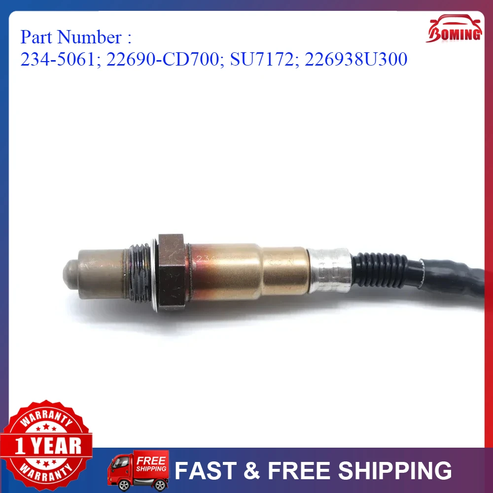 

New Air Fuel Ratio Lambda Oxygen O2 Sensor 234-5061 FOR INFINITI FX35 G35 M35 350Z ALTIMA SENTRA 22690-CD700 22693CD700 2345061
