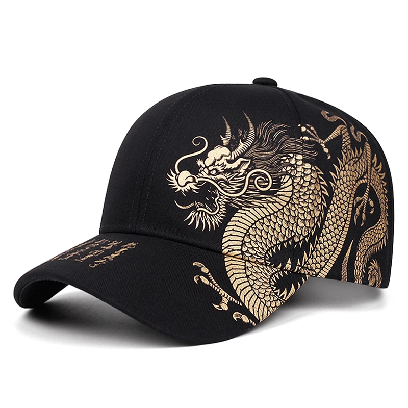 2025, kreativer, personalisierter neuer Baseball-Hut, Drachen-Druck, Skateboard-Hut, Straßendekoration, Hip-Hop-Hut, Sonnenschutz, flacher Rand – Detail 6