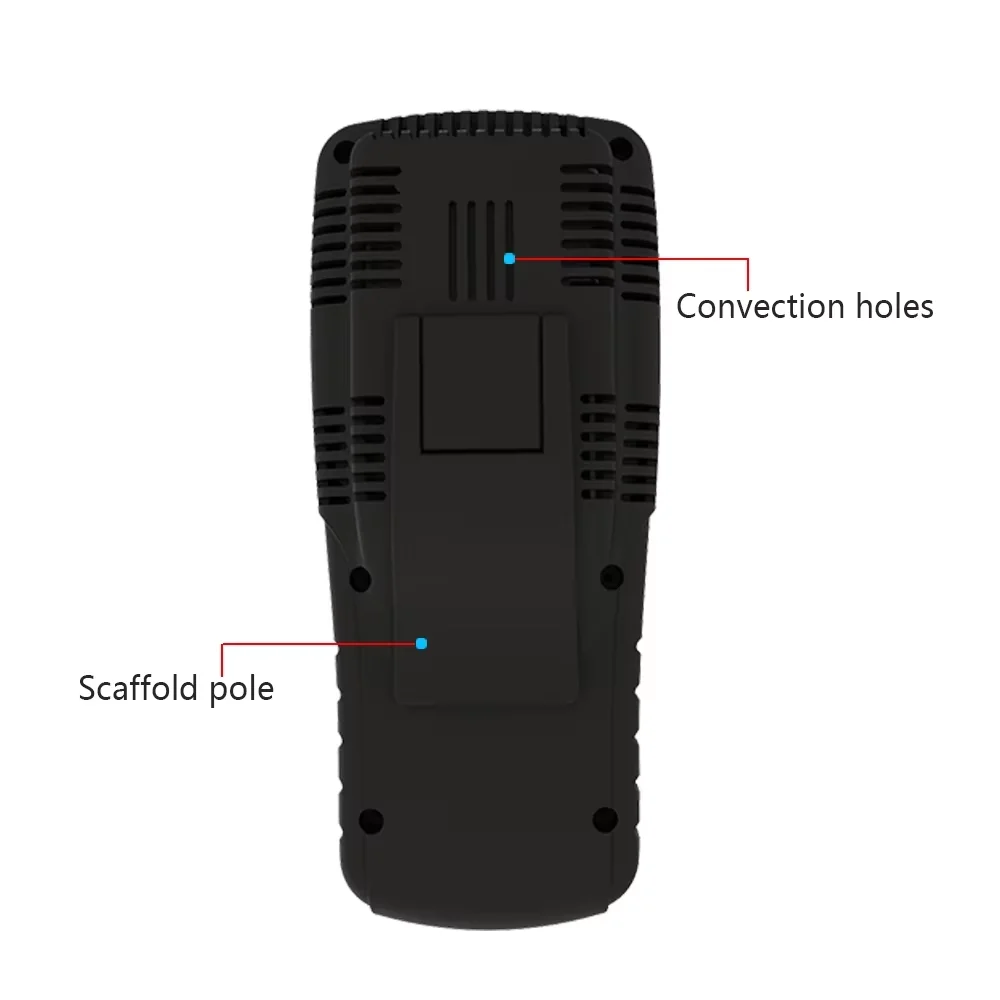 Detector de calidad del aire portátil de alta precisión, probador de Sensor HCHO portátil, pistas PM2.5, medidor de polvo de neblina, Detector multigas