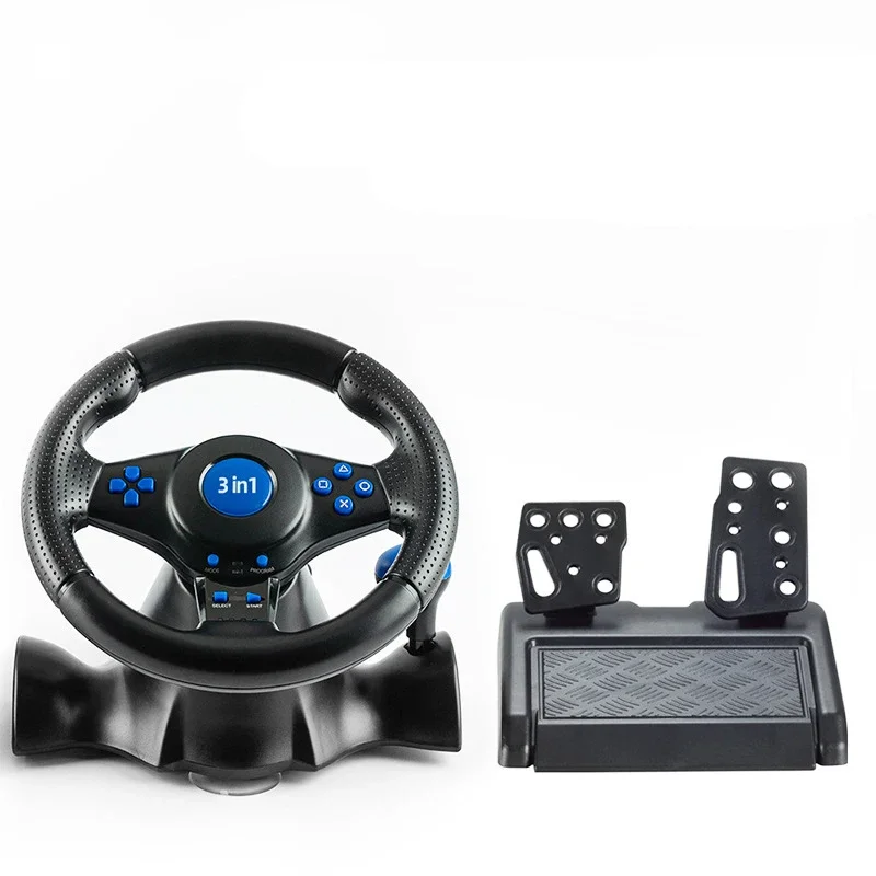 

Gaming Wheel for Switch/xbox One/360/PS4/PS2/PS3/PC Racing Game Steering Wheel Vibration Controller