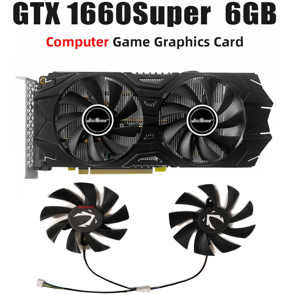 2Pcs/Set,CF9015H12S,GA92S2H,Graphics Cards Fan,GPU Cooler,For 51Risc RX 580 8GB,JIESHUO RTX 3070 8gb,JIESHUO gtx1660 super 6gb