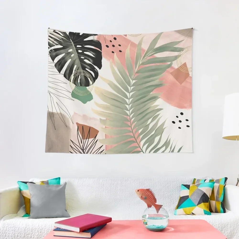 

Palm Leaf Summer Glam #1 #tropical #decor #art Tapestry Bedroom Deco Decoration Aesthetic Tapestry