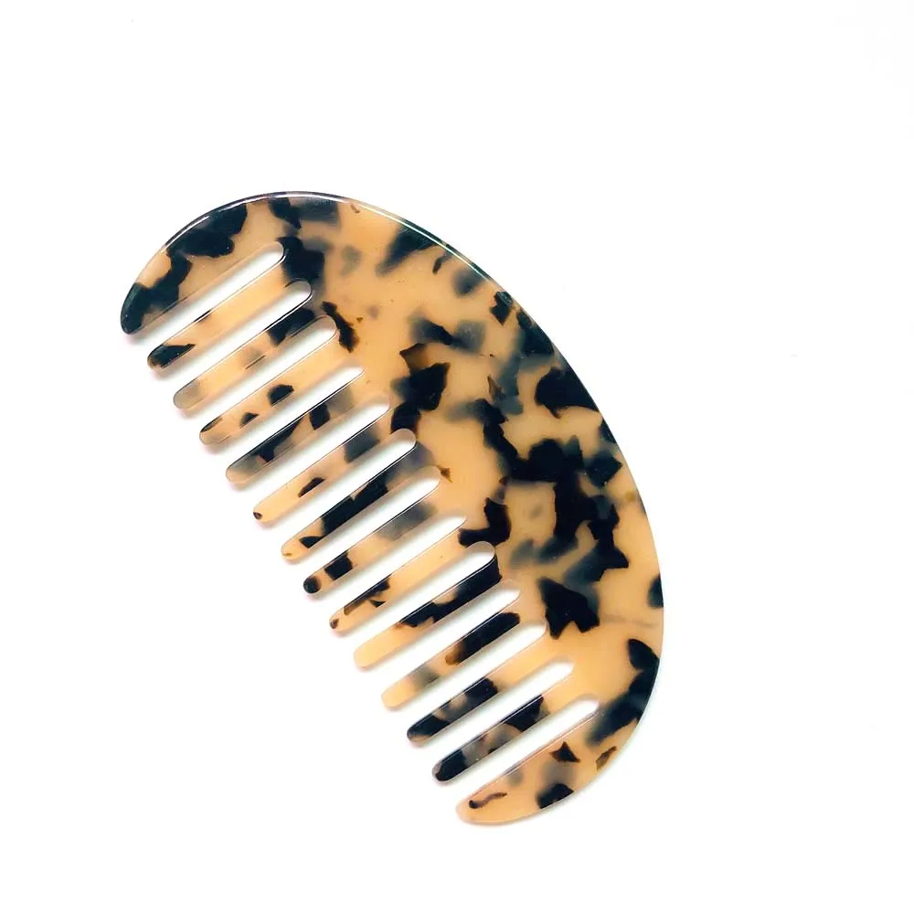 Anti-static Fashion Korean Design Hair Styling Tool Tortoise Shell Hairdressing Comb Acetate Hair Combs Hair Cutting Brush