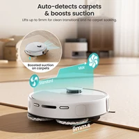 LEFANT M3L Robot Vacuum Cleaner, 12000 Pa Suction 220 min Battery, All-in-one Base Station,DToF Navigation, Double Rotary Cloth 6