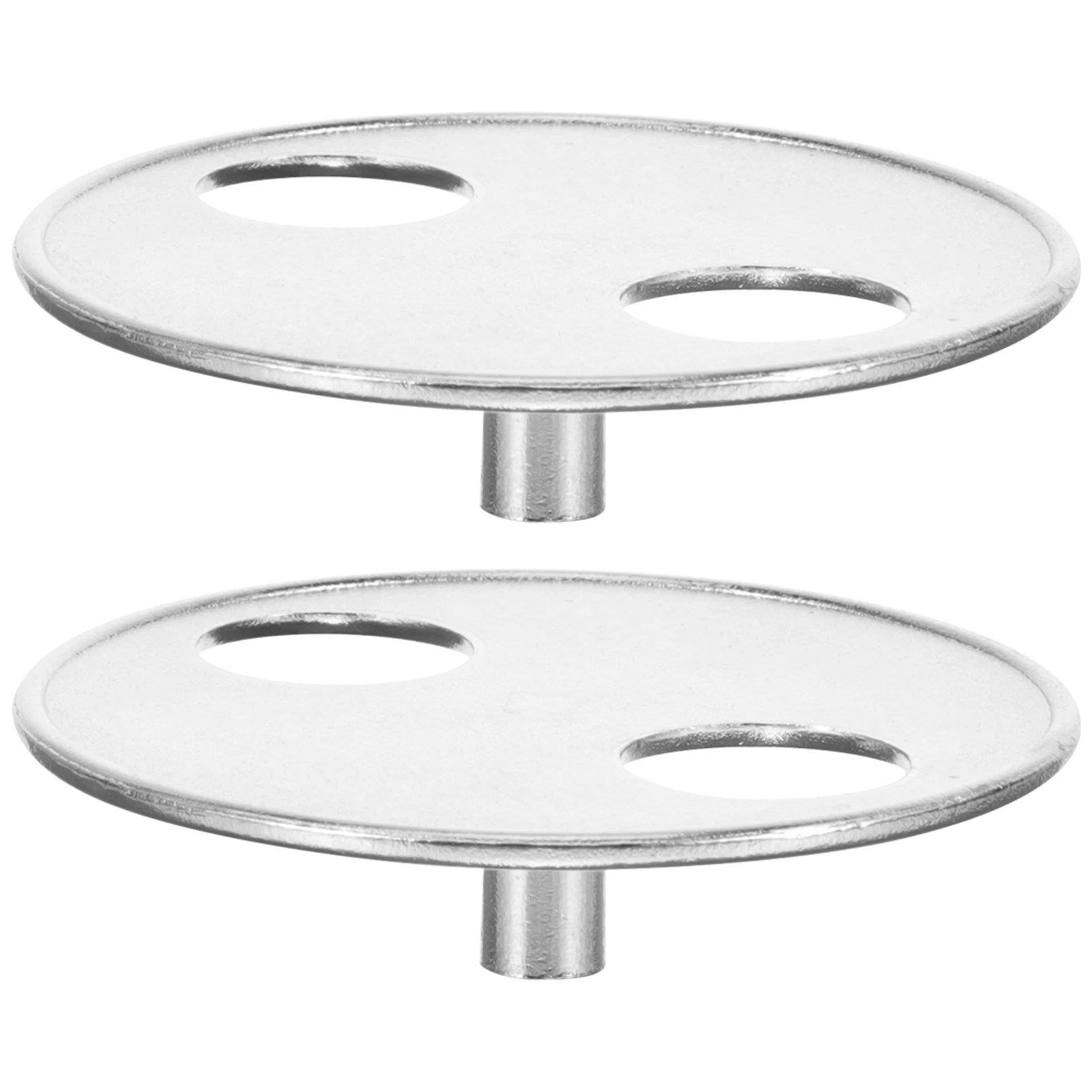 

2 Pcs Music Box Accessories Boxes Windup Replacement Parts Component Winding Keys Metal