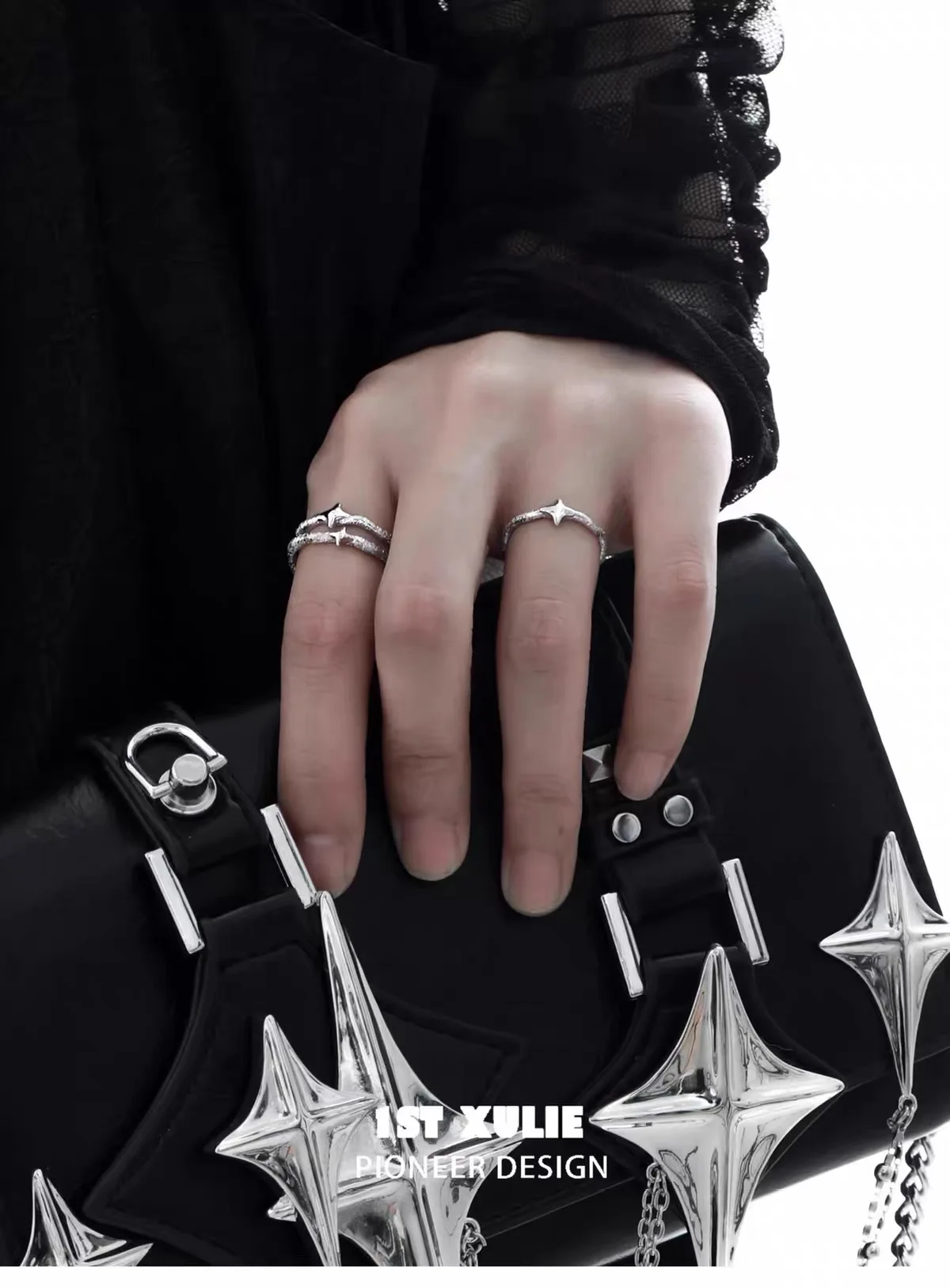 1STXULIE Super A Quadrilateral Star Chain Handbag, Mobile Phone Bag, Crossbody Bag