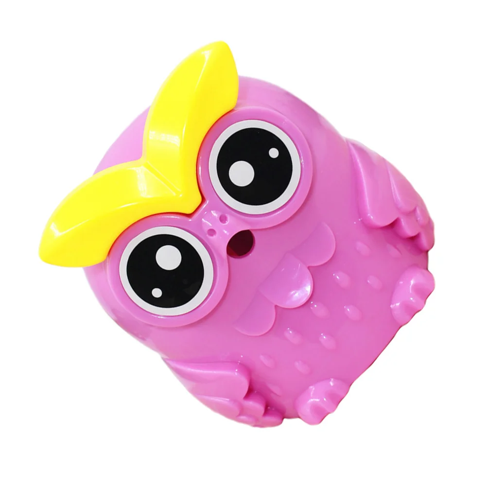 

1pc Owl-Shaped Manual Pencil Sharpener Cartoon Handheld Sharpener For Kids Students School Stationery Supplies Random Color