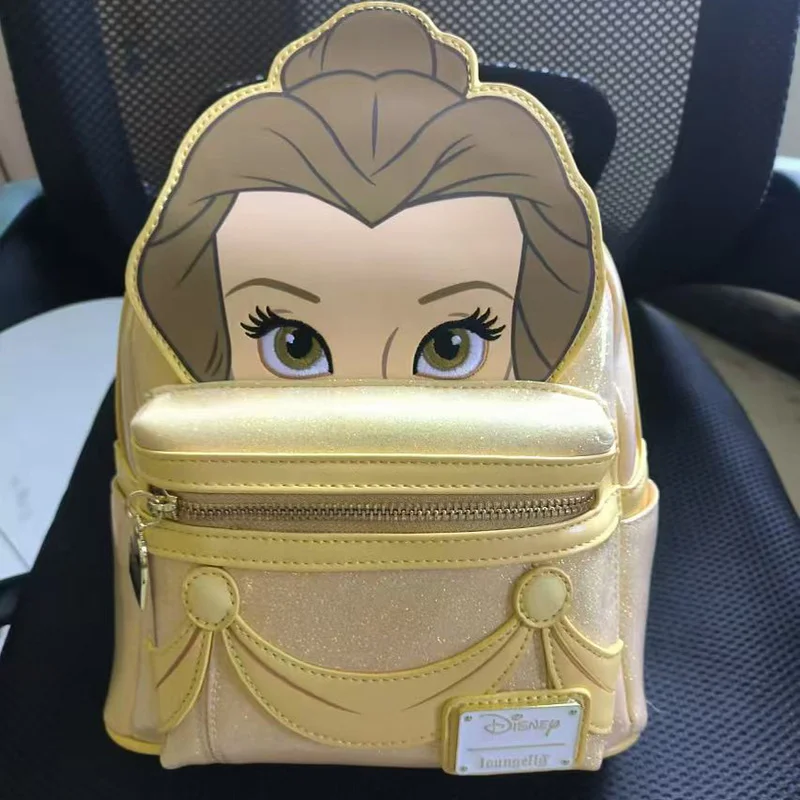 

Новый рюкзак Loungefly Disney Cinderella, милый студенческий рюкзак с героями мультфильмов, подарок на день рождения для девочек, уличный удобный рюкзак, мини-сумка