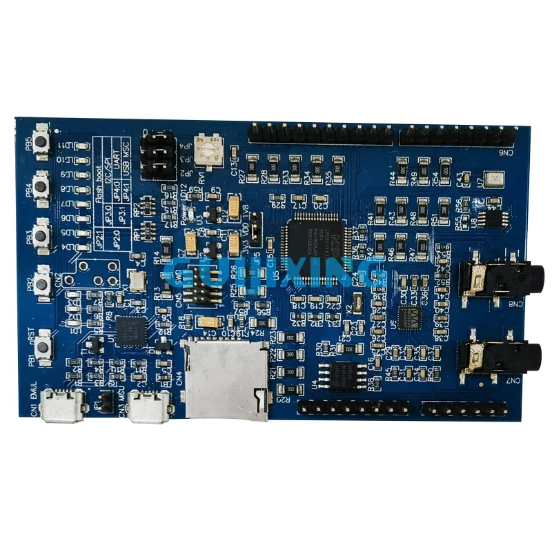 NXP LPC54110 dual-core, Development Board MCU audio interface, digital microphone SD card interface