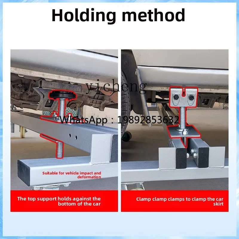 AA حادث سيارة إطار متحرك ورشة عمل إصلاح مقطورة إطار عجلة الحديد الأساسية عجلة النايلون