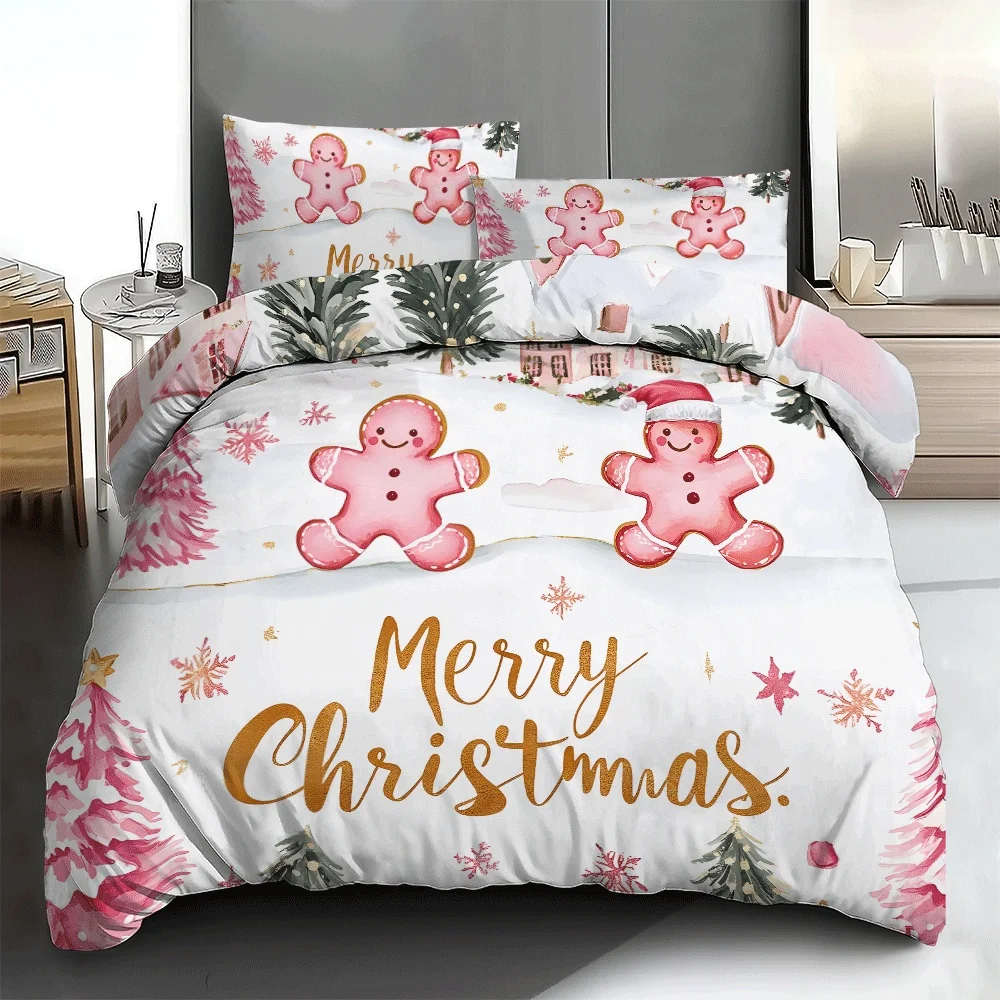 Cartoon Koala Duvet Cover Microfiber Cute Animal Bedding Set Leaves Flowers Comforter Cover For Boys Girls Children Room Decor