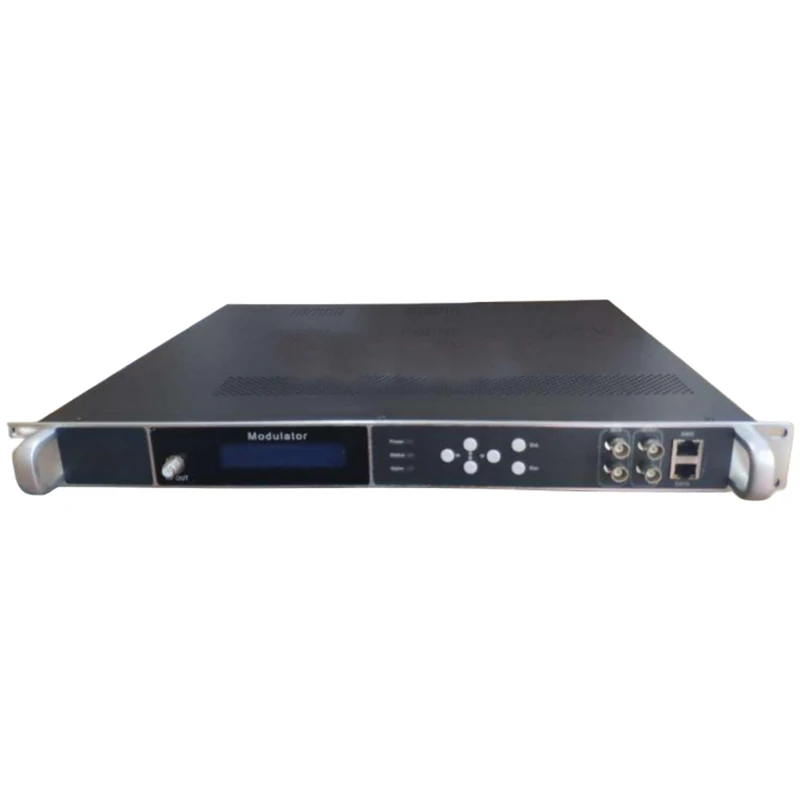8/16 Carriers Digital Modulator ISDB-T DVB-T Gigabit IP to ISDB-T/DVB-T CATV Modulator for Broadcast