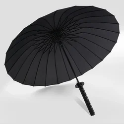 Simple Samurai Umbrella Gift Man Windproof Designer Corporation Japanese Katana Chinese Household Straight Rod Modern Minimalist