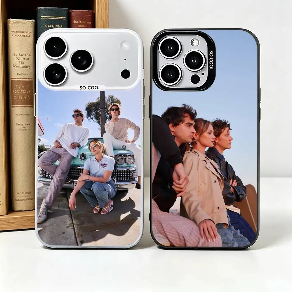 Funda para iPhone con Diseño de la Película L-Love Me Love Me C-Cuori Magnetici, para iPhone 17, 16, 15, 14, 13, 12, 11 Plus Pro Max, Color Plateado, Funda Bumbe