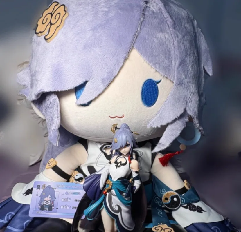 

40cm Game Honkai Impact 3rd Fu Hua Azure Empyrea Plush Doll Stuffed Sitting Toy Plushies Soft Hugging Pillow Figure Gifts Large