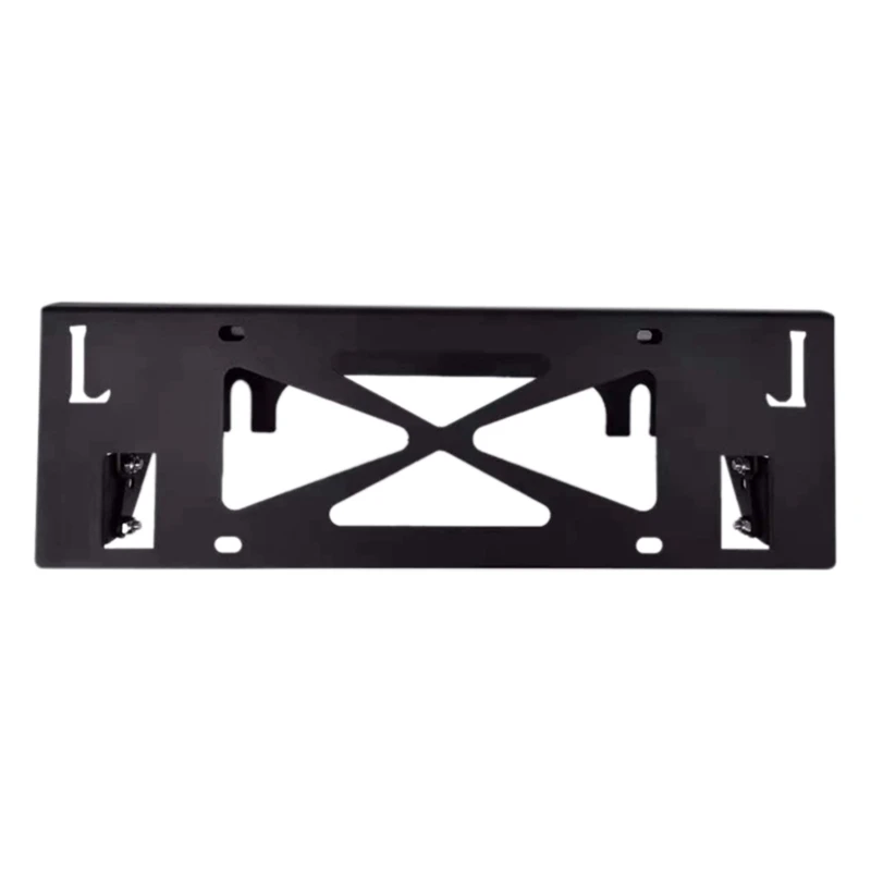 

For Jeep Wrangler Jk Jl Front License Plate Rack Move Up And Down With Loke License Plate Base