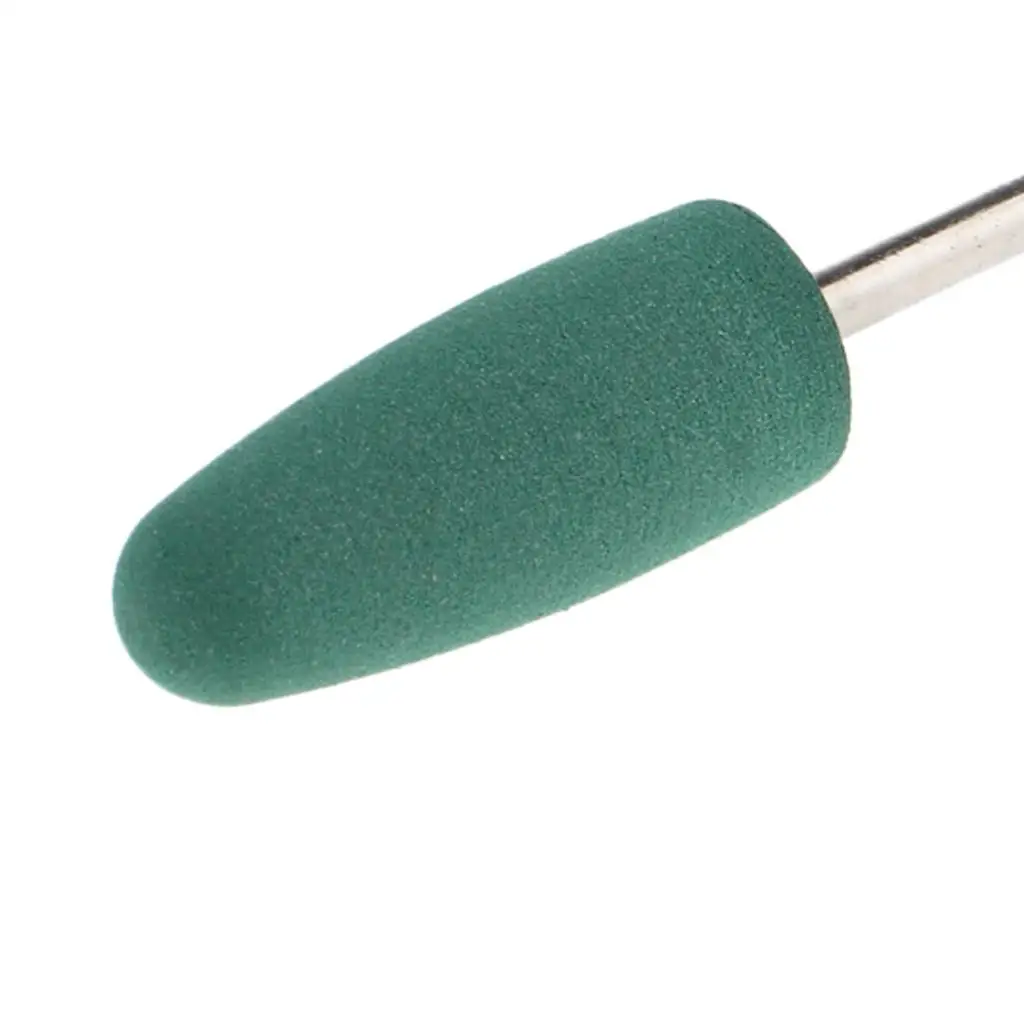 Silicone Sanding Bits Nail File Cuticle Cleaner for Electric Drill