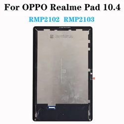 Original For OPPO Realme Pad 10.4 2021 RMP2102 RMP2103 LCD Display and Touch Screen Digitizer Assembly