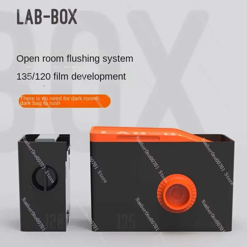 new Lab box developing tank, mini darkroom developing equipment set, 135 film 120 negative film non darkbag developing tank