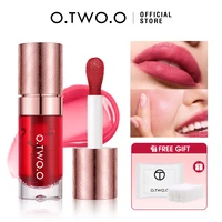 O.TWO.O inte líquido para labios y mejillas, sujeción hidratante de larga duración, ligero, no pegajoso, No seco, tinte para manchas de labios