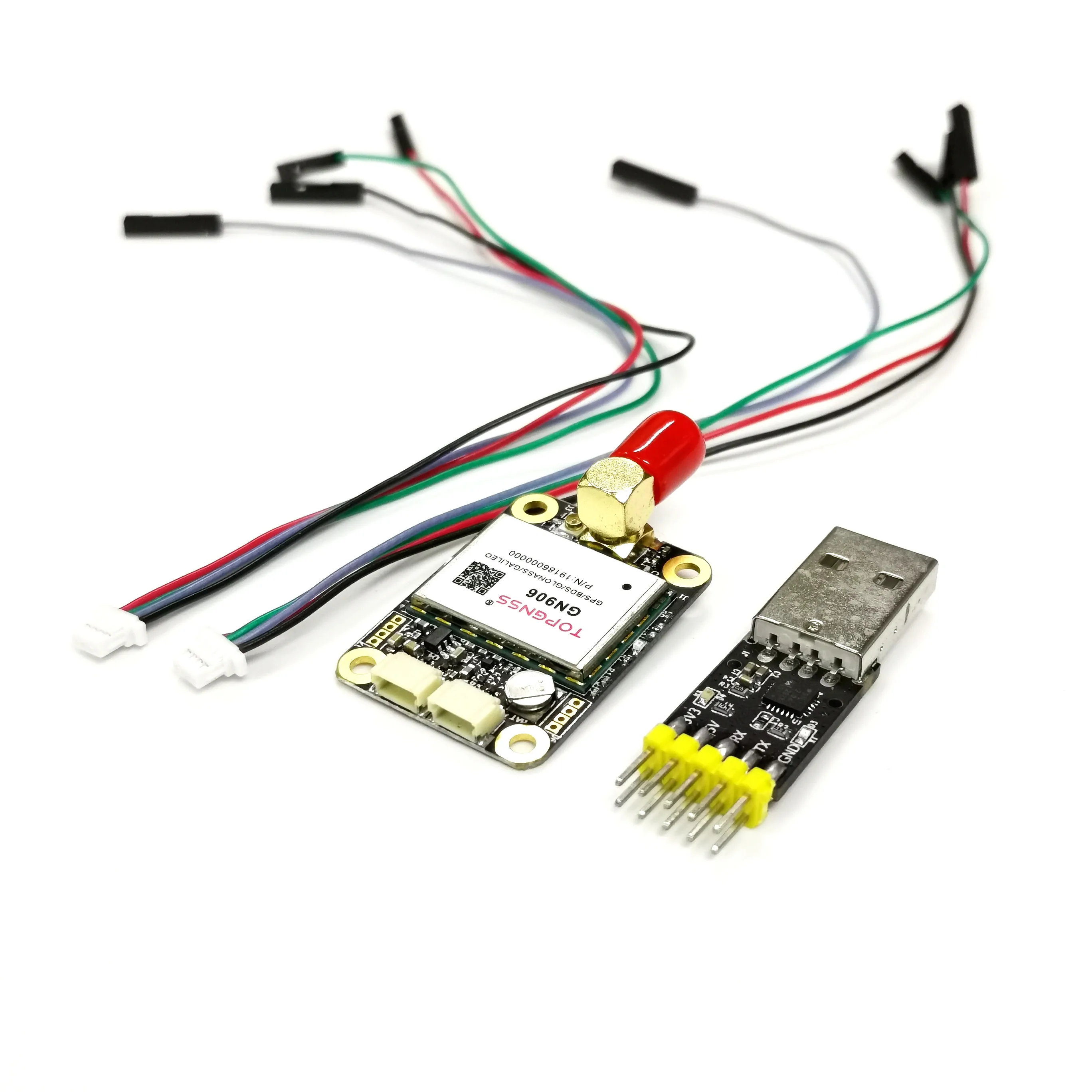 Entworfen mit dem ZED-F9P F9-Modul, dem hochpräzisen RTK-GNSS-Empfänger kann als Basisstation und Rover TOPGNSS TOP3509 verwendet werden