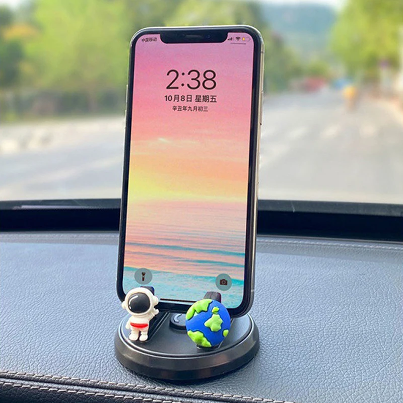 

Держатель для телефона, автомобильный кронштейн, 360-градусная накладка, приборная панель, GPS-навигация, универсальная автоматическая противоскользящая подставка, поддержка сотового телефона