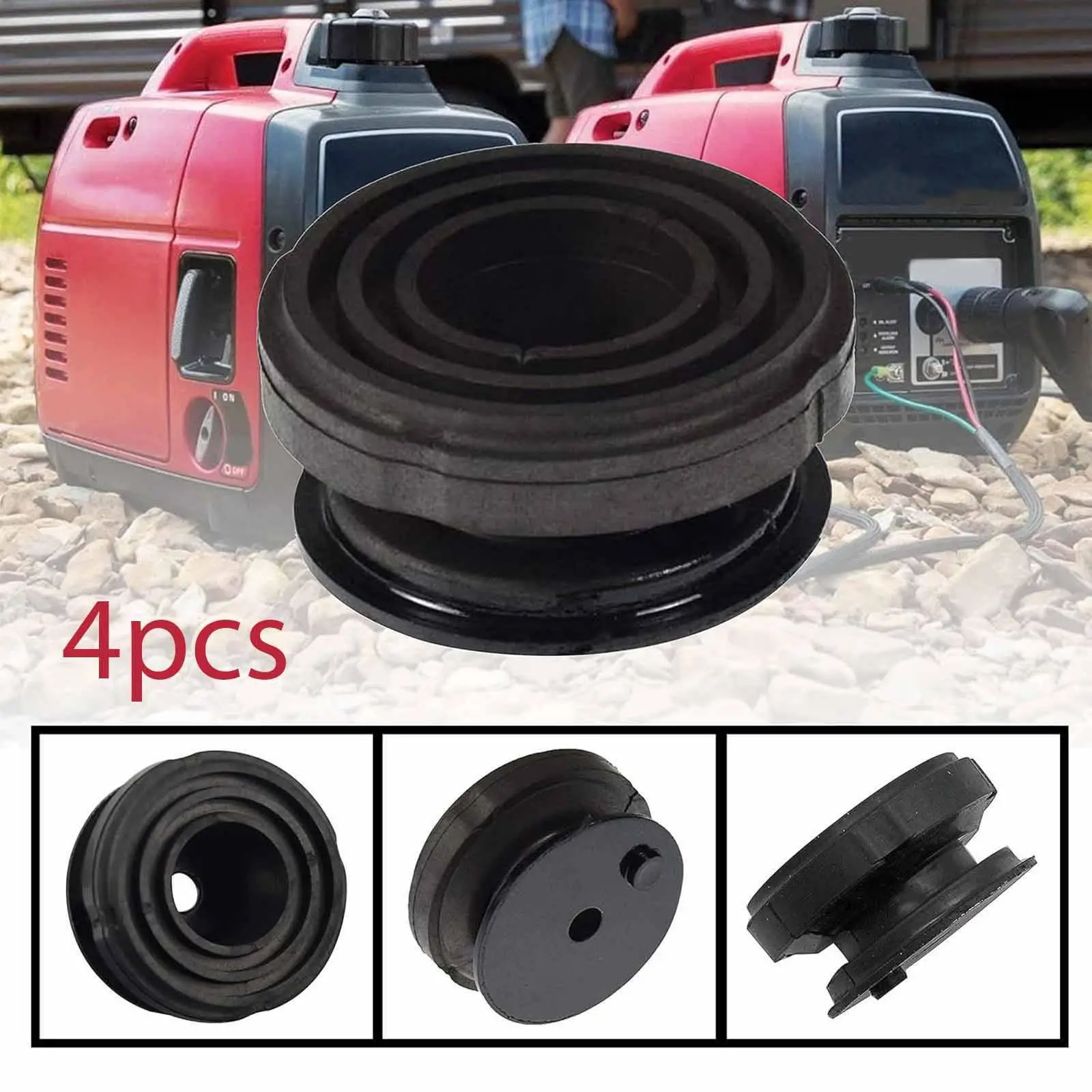 

Резиновые подставки для генераторов, комплект для виброизоляции, замена для EU2000 EB2000 EB2200, для обслуживания