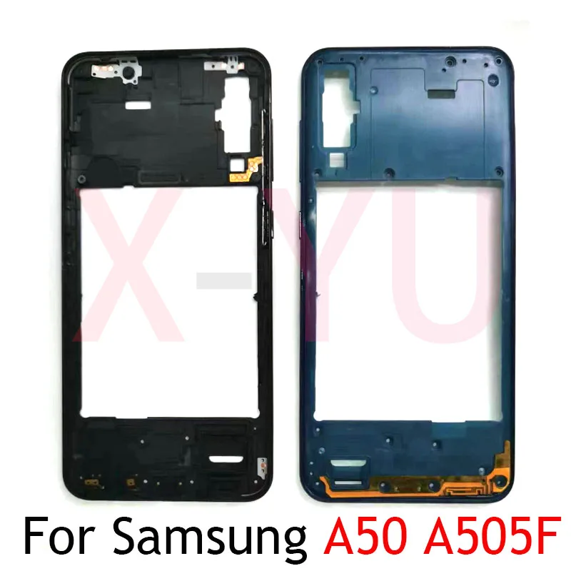 

10PCS Best Quality Middle Frame For Samsung Galaxy A50 A505 / A7 2018 A750 Middle Frame Housing Bezel Repair Parts