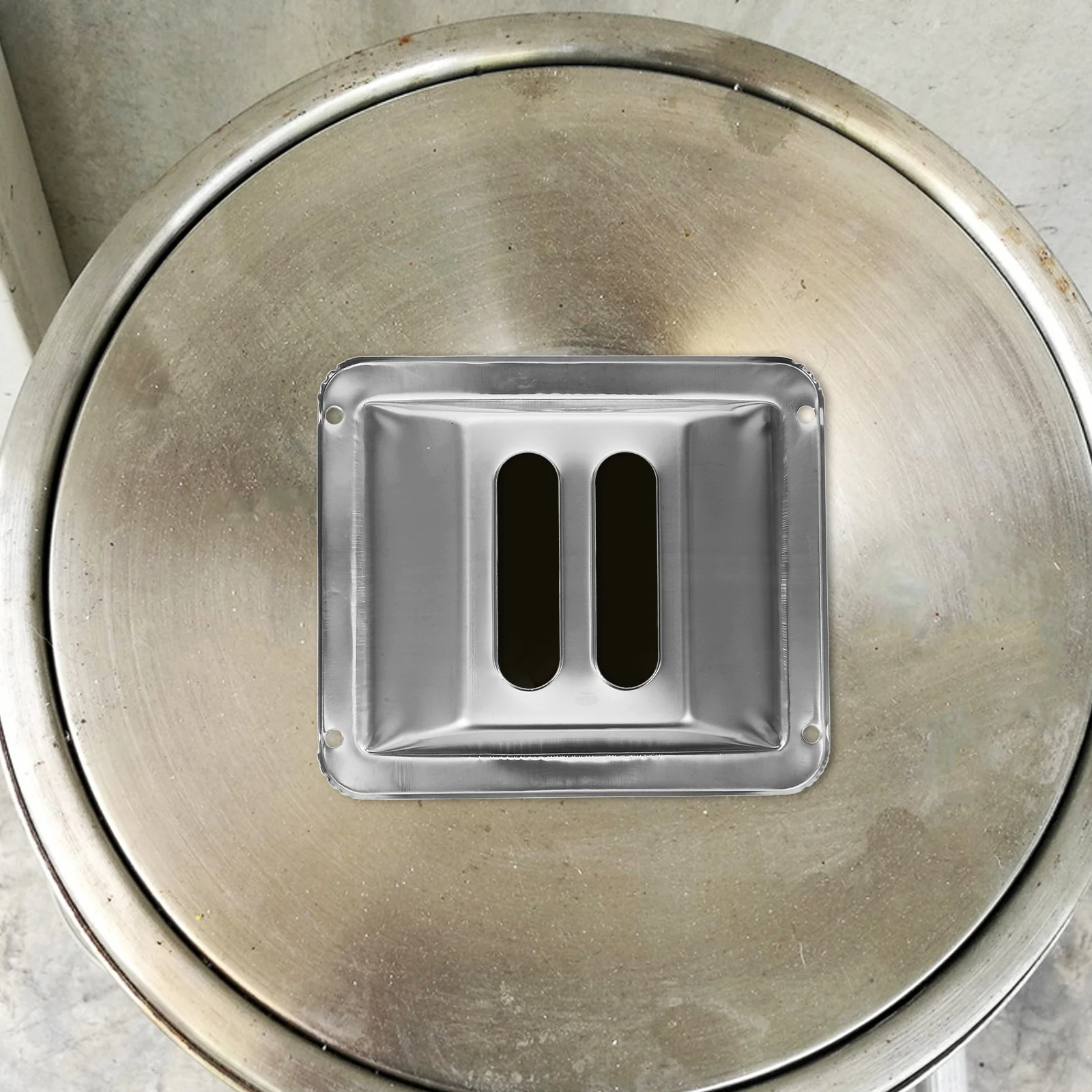 

Standing Ashtray Outdoor Stainless Steel Cigarette Bin for outside Patio Smoking