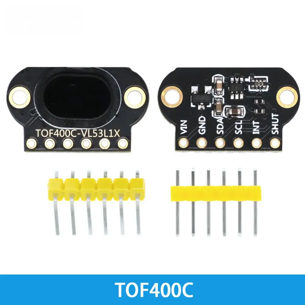 VL53L1X Laserowy moduł czujnika odległości TOF050C/TOF200C/TOF400C 50cm/2m/4m RangeI2C Interfejs dla Arduino/STM32 — zdjęcie produktu 4