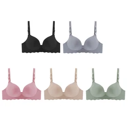 Women's Push Up Bras Sexy Seamless Breathable Female Wireless Underwear Gather Active Brassiere Backless Sleep Tops Lingerie