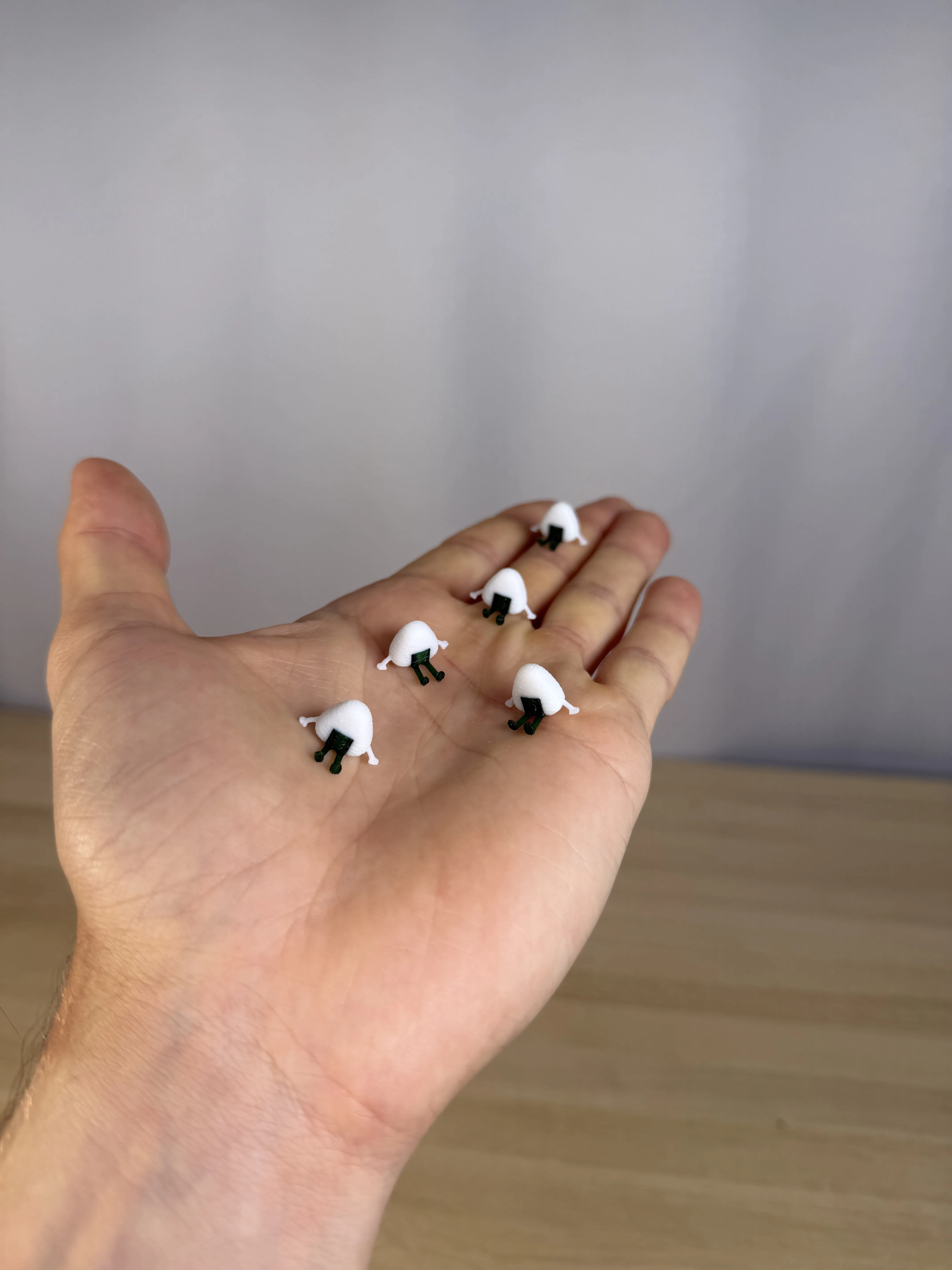 10/30 Stück 3D-Gedruckte Lustige Mini-Ei-Figuren Niedliche Winzige Ei-Charaktere Miniatur-Puppenhaus-Ornament Desktop-DIY-Deko Geburtstagsgeschenk – Detail 6