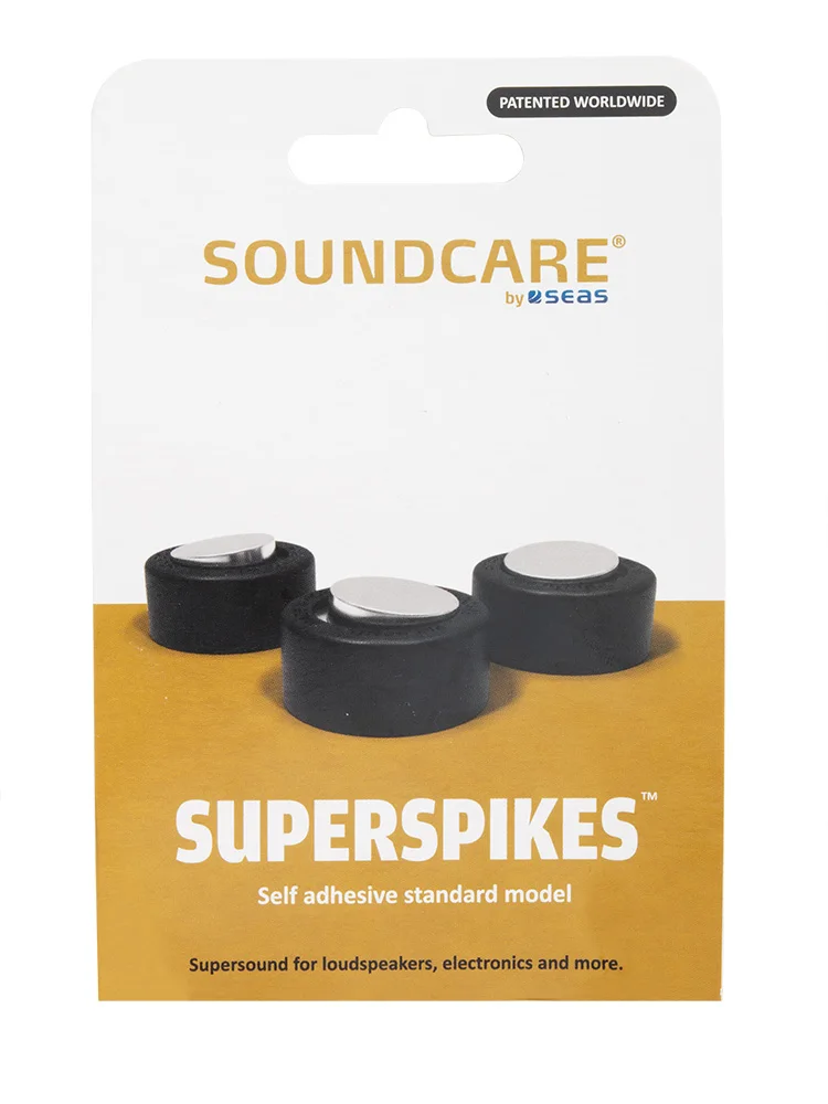 Amplificador frontal de CD Soundcare con amortiguadores y almohadillas para los pies, nuevo