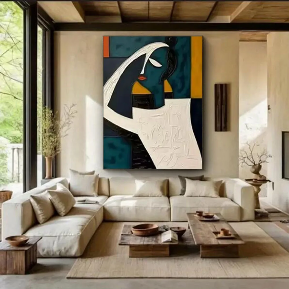 

Best-Selling Paint 100% Hand-Painted Modern Abstract Oil Paintings on Canvas Wall Art Image Gift for Home Decor Pattern pendant