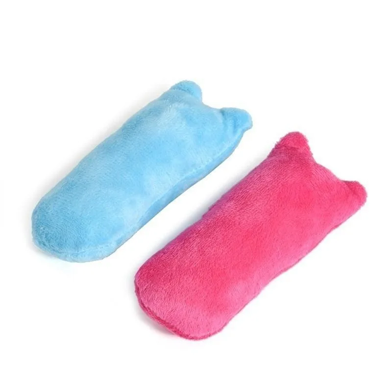 Catnip Toys Cute Thumb Plush Pillow Teeth Grinding Bite-resistant Teasing Relaxation Cat Chew Toy Pet Accessories