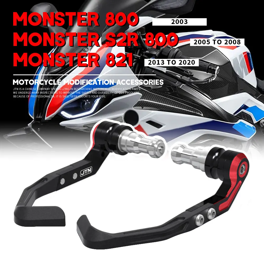 MONSTER 821 800 2003~2020 Brake Lever Guard Protection Kit For DUCATI Brake And Clutch Lever Protector Accessories