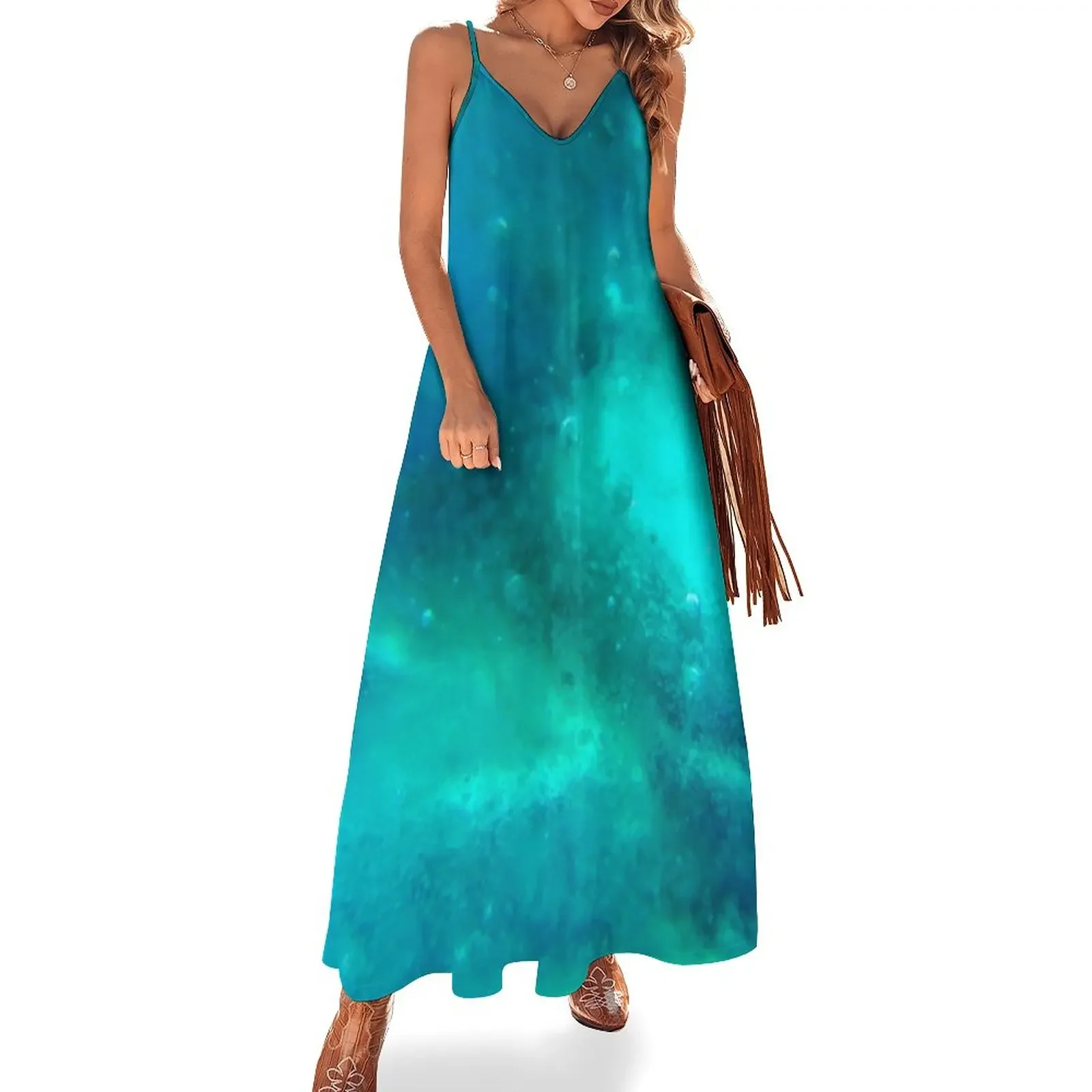

Nebula Sleeveless Dress women evening dress dresses for women