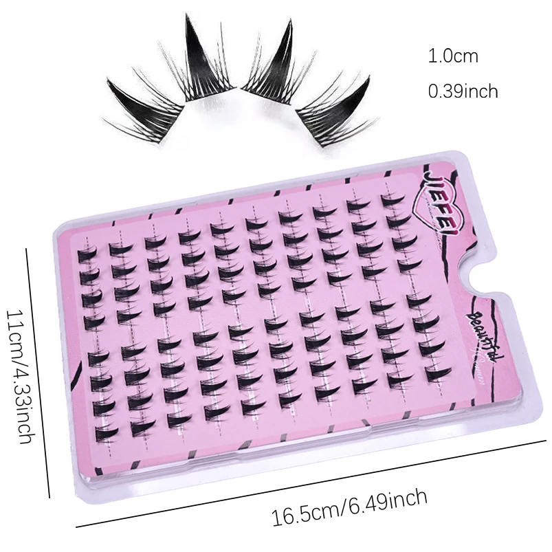 خالية من الغراء ذاتية اللصق الرموش الصناعية 5D رقيق سميكة الطبيعية الشباك لاش تمديد تطبيق سهل لتقوم بها بنفسك أنيمي العين