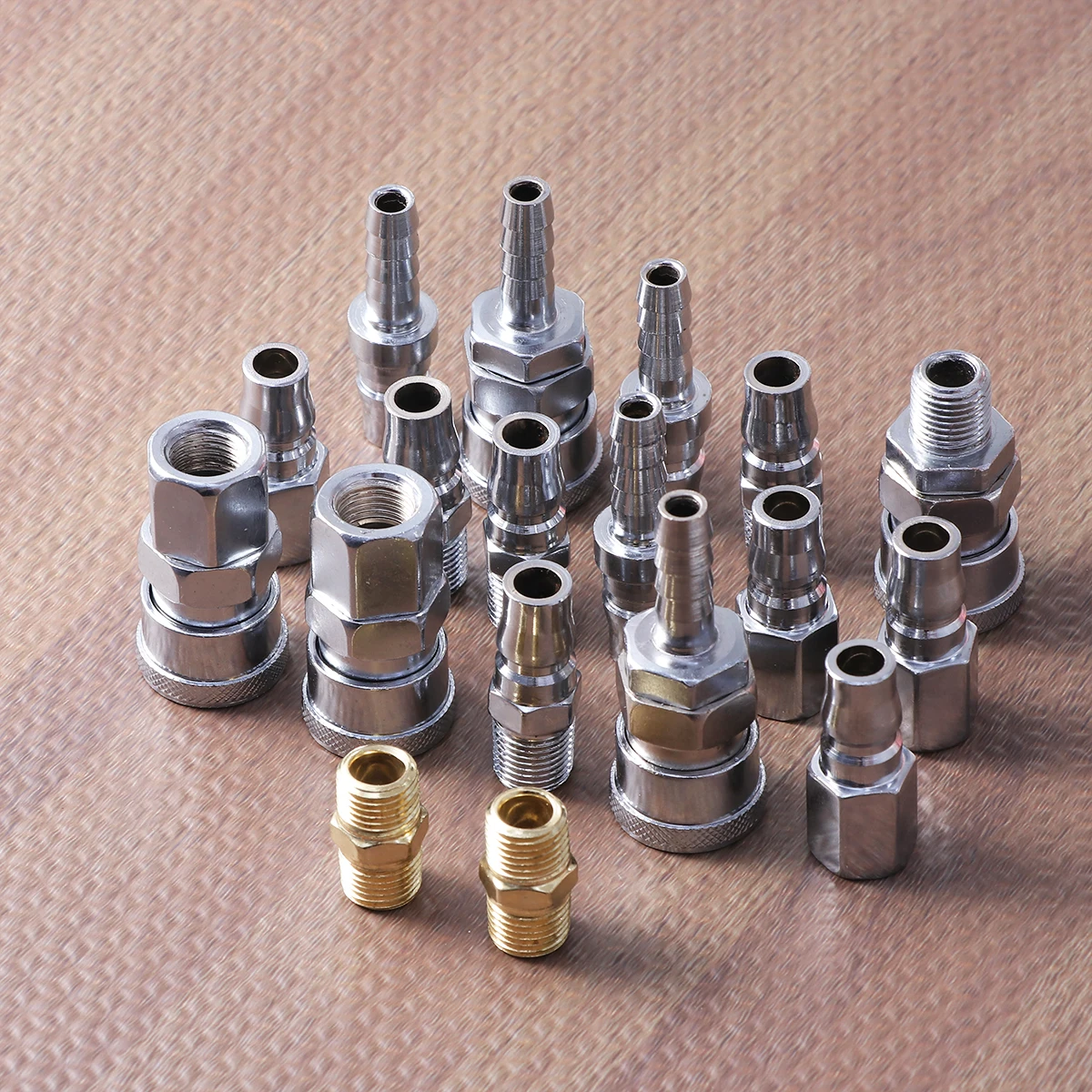 

18 Pcs 1/4 Inch Fast Joint Kit Durable Air Tool Accessories Couplings Connector Rust Resistance Easy Use Suitable Pcl Vertex