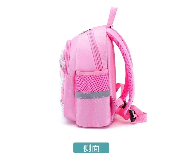 Disney frozen Kindergarten schoolbag cartoon Elsa shoulder bag girl boy baby children schoolbag backpack