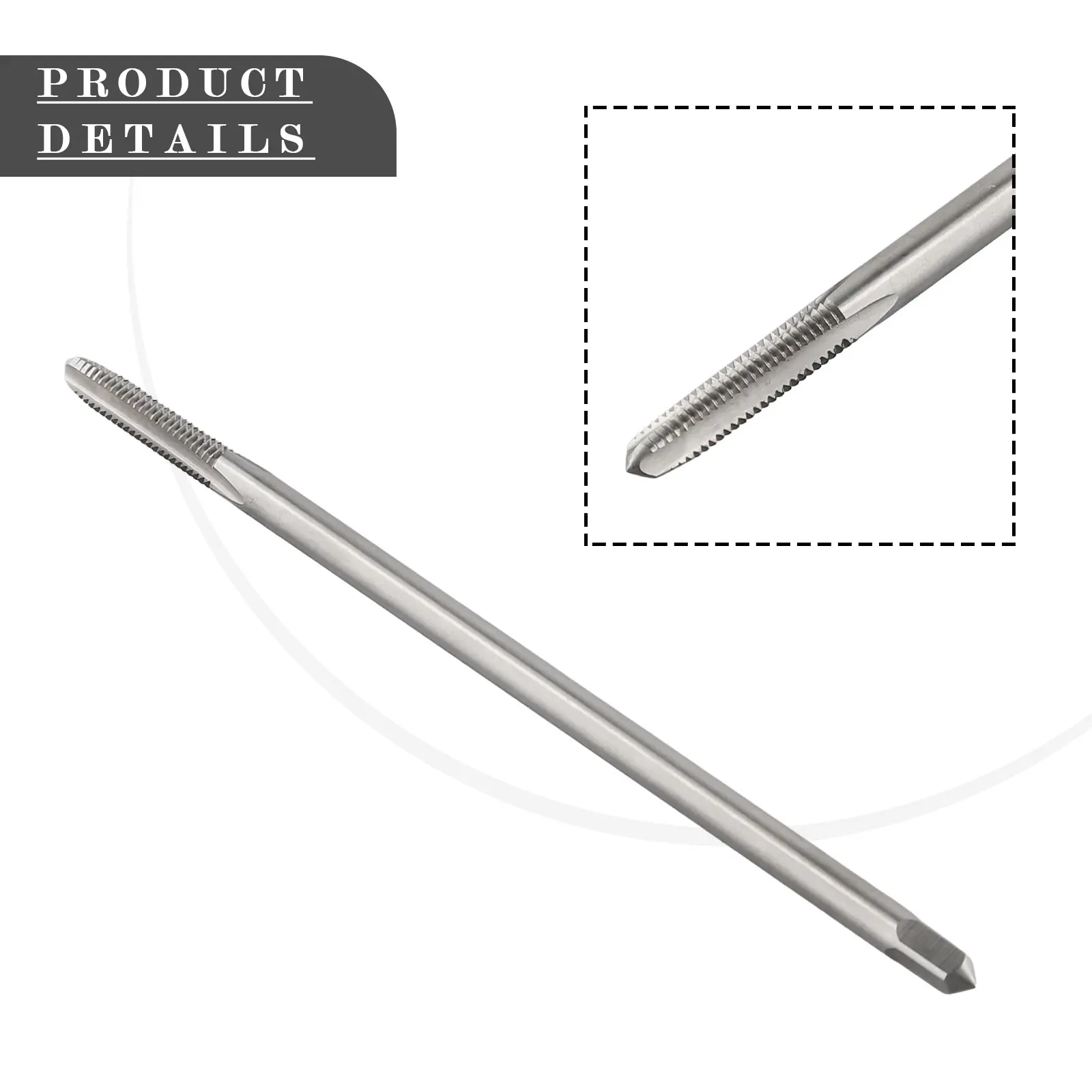 

Extended Long Shank Tap M6 x 1.0 mm HSS Right Hand 150mm Metalworking Tool for CNC Machining and Industrial Use Industrial Grade